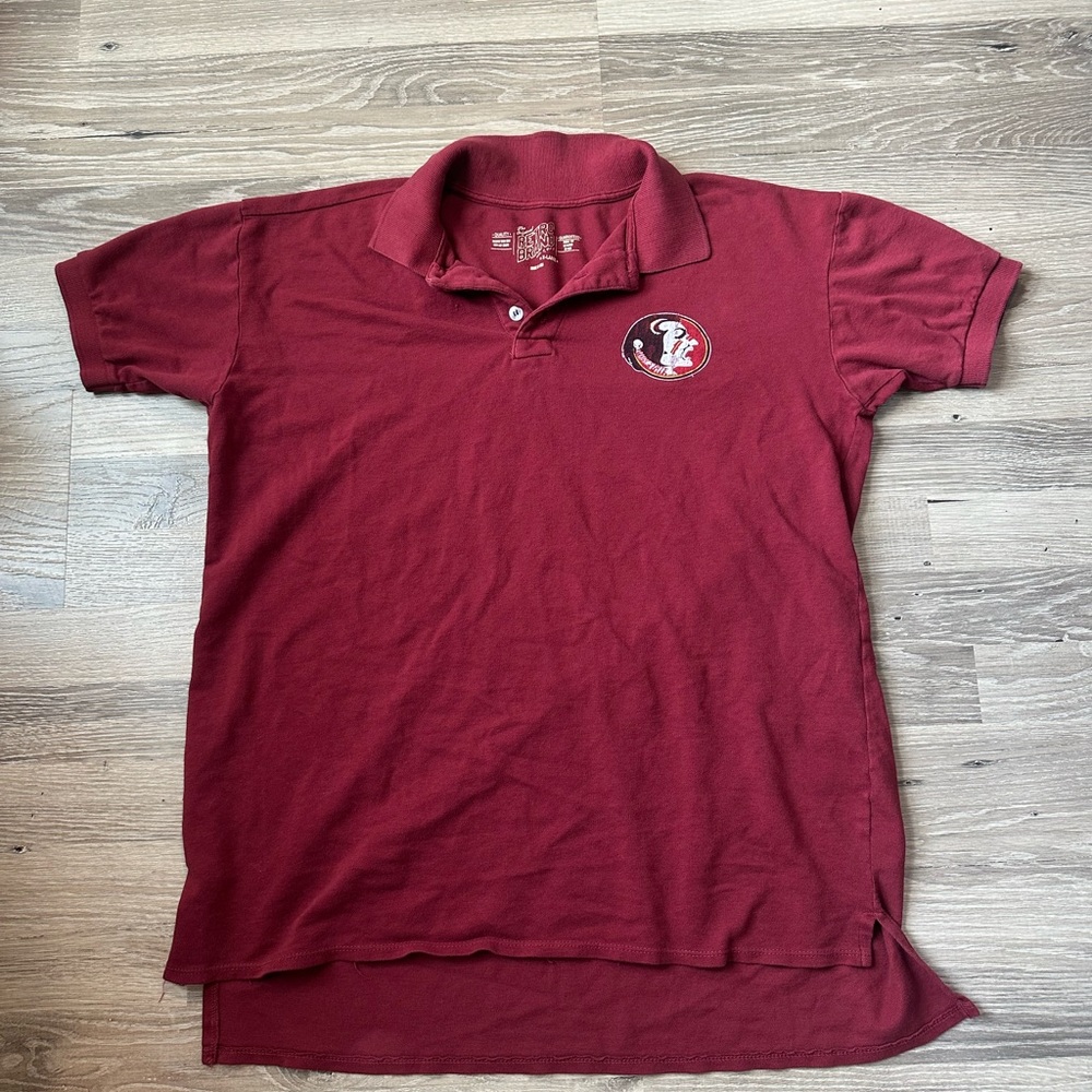 Retro Brand FSU Seminoles Polo Shirt